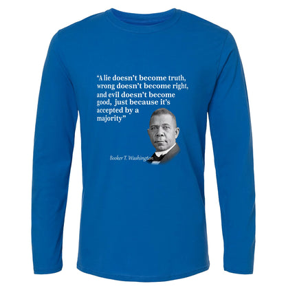 Booker T Washington Long Sleeve T-Shirt