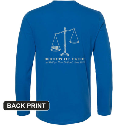 Borden Of Proof Back Print Long Sleeve T-Shirt