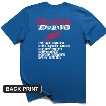 Bubonic Rats European Tour Back Print T-Shirt