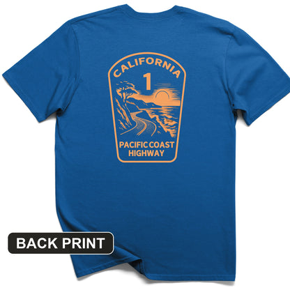 California Back Print T-Shirt