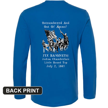 Chamberlain Back Print Long Sleeve T-Shirt