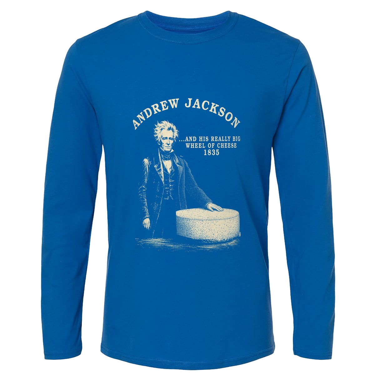 Cheese Wheel Long Sleeve T-Shirt