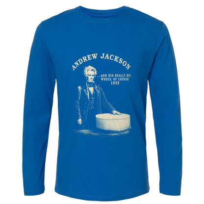 Cheese Wheel Long Sleeve T-Shirt