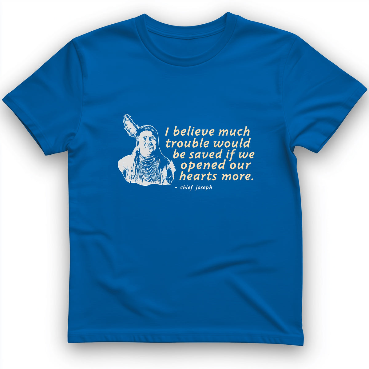 Chief Joseph Open Hearts T-Shirt