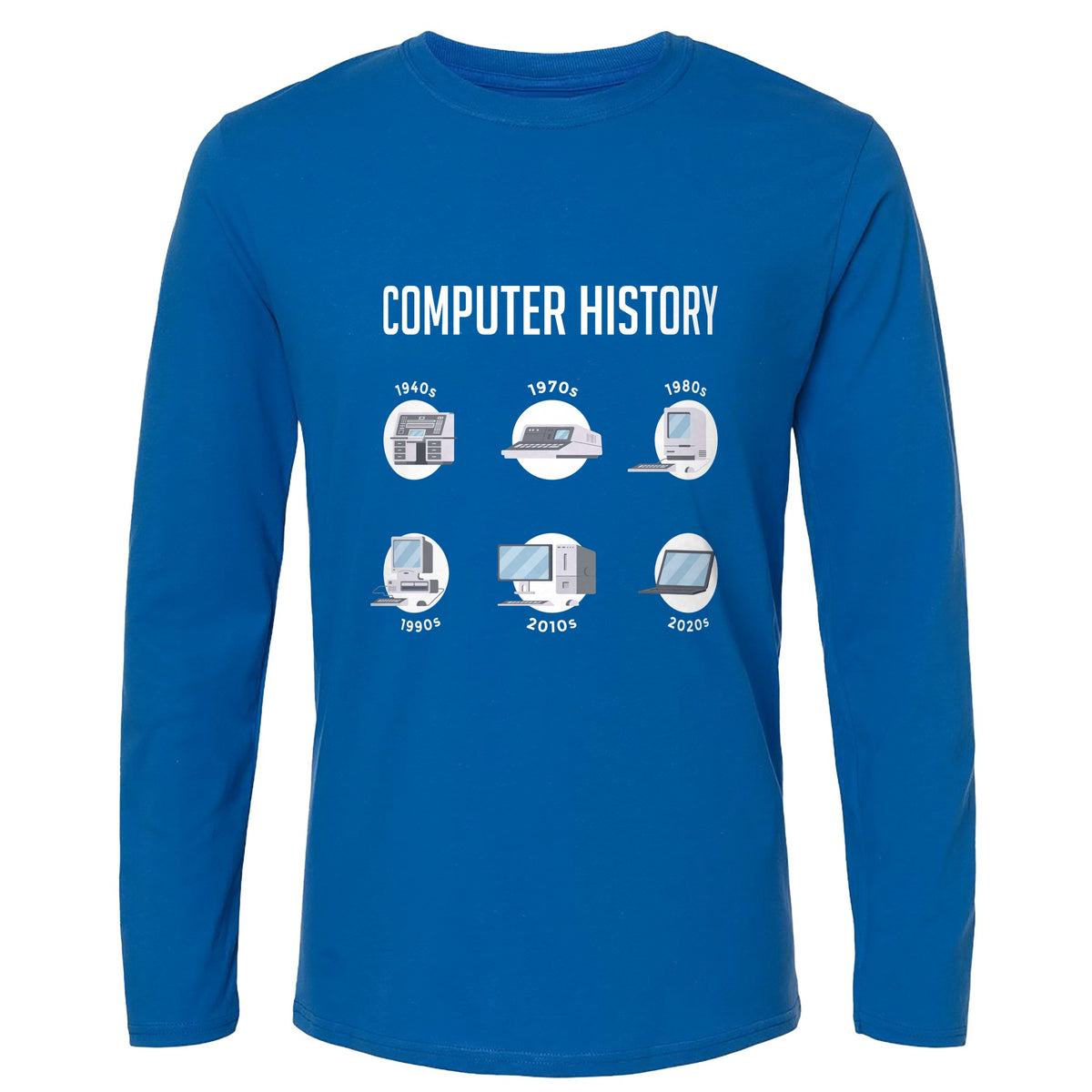 Computer History Long Sleeve T-Shirt
