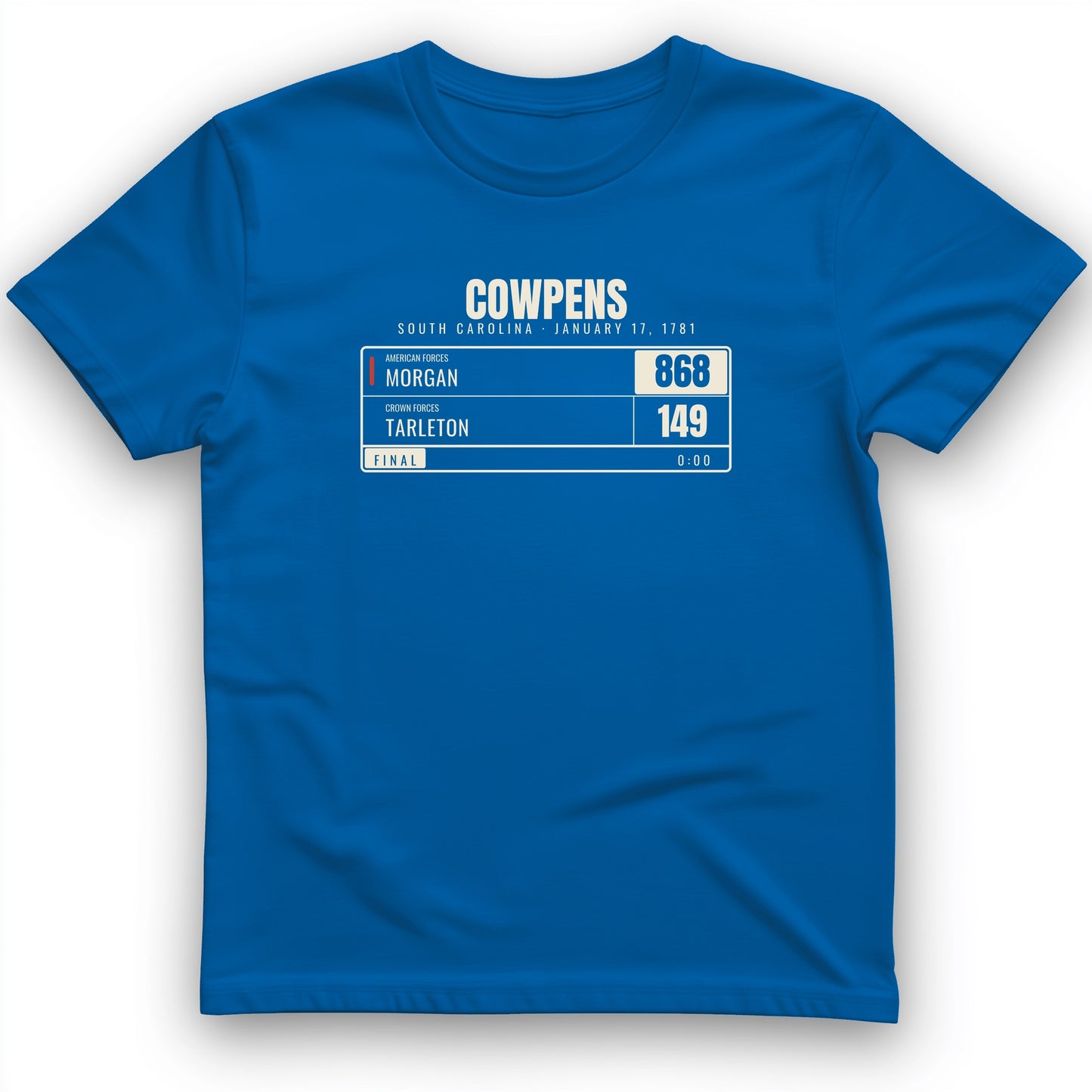 Cowpens Scoreboard T-Shirt