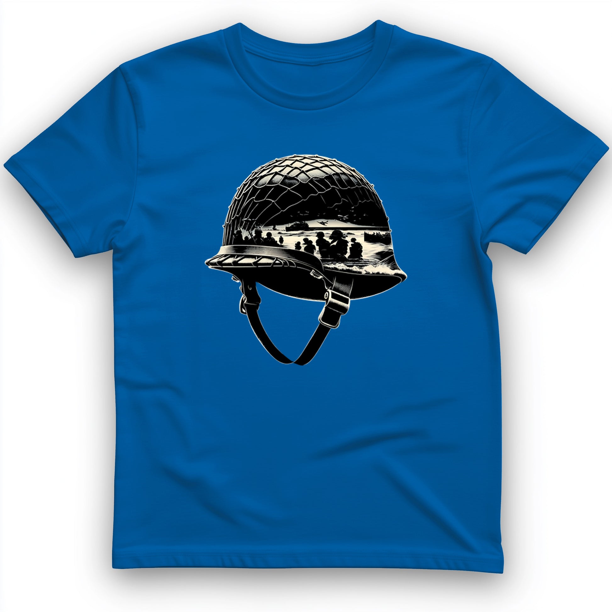 D-Day Helmet T-Shirt