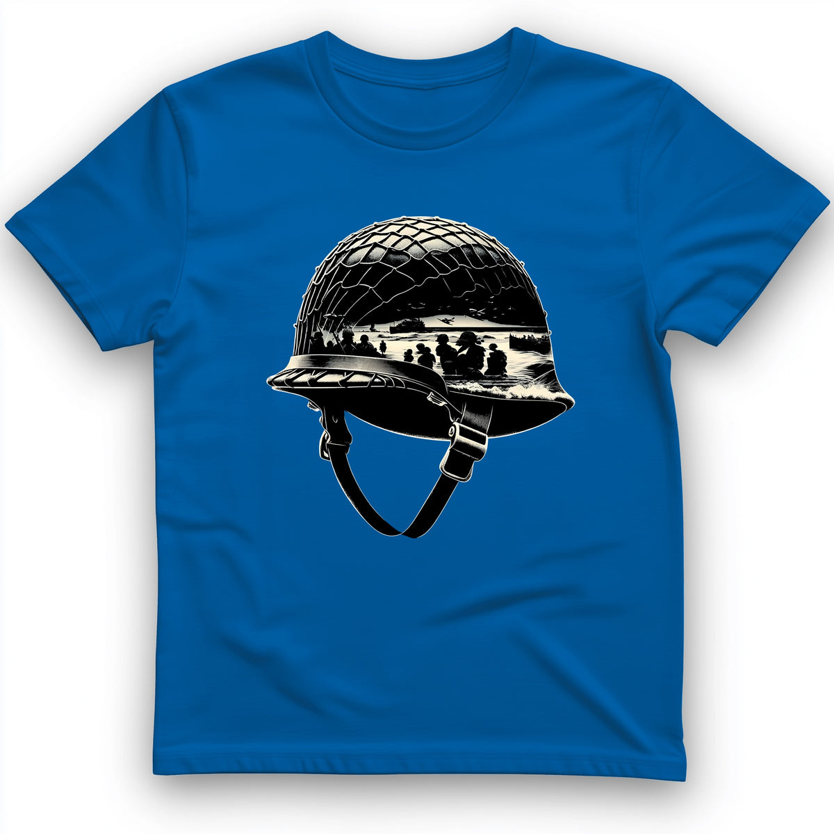 D-Day Helmet T-Shirt