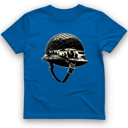 D-Day Helmet T-Shirt