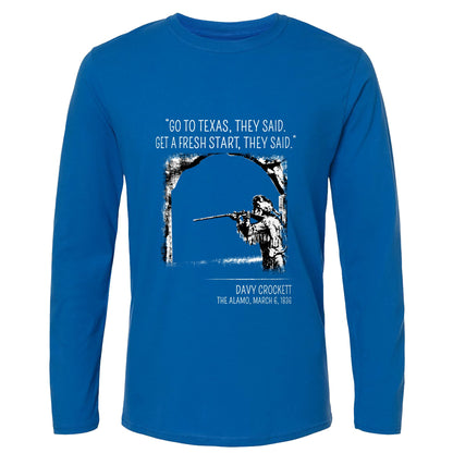 Davy Crockett Long Sleeve T-Shirt