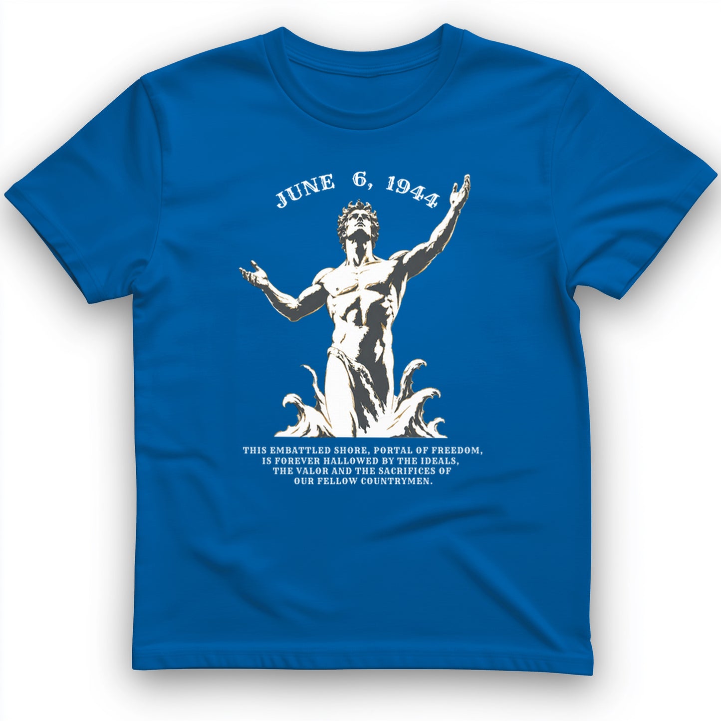 Dday Statue T-Shirt