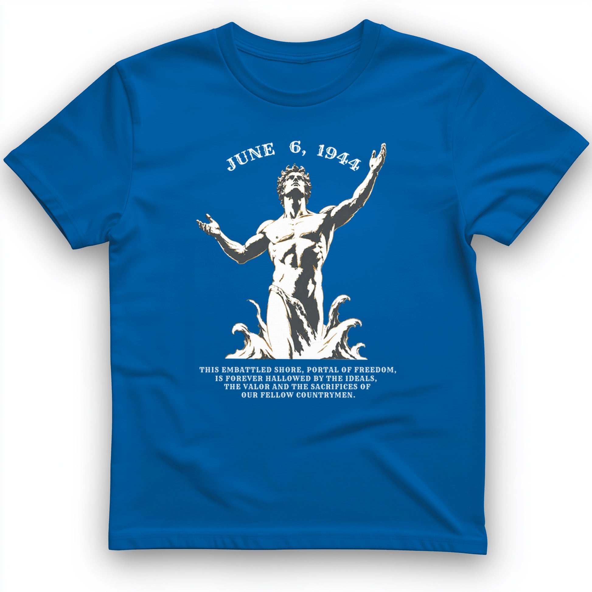 Dday Statue T-Shirt