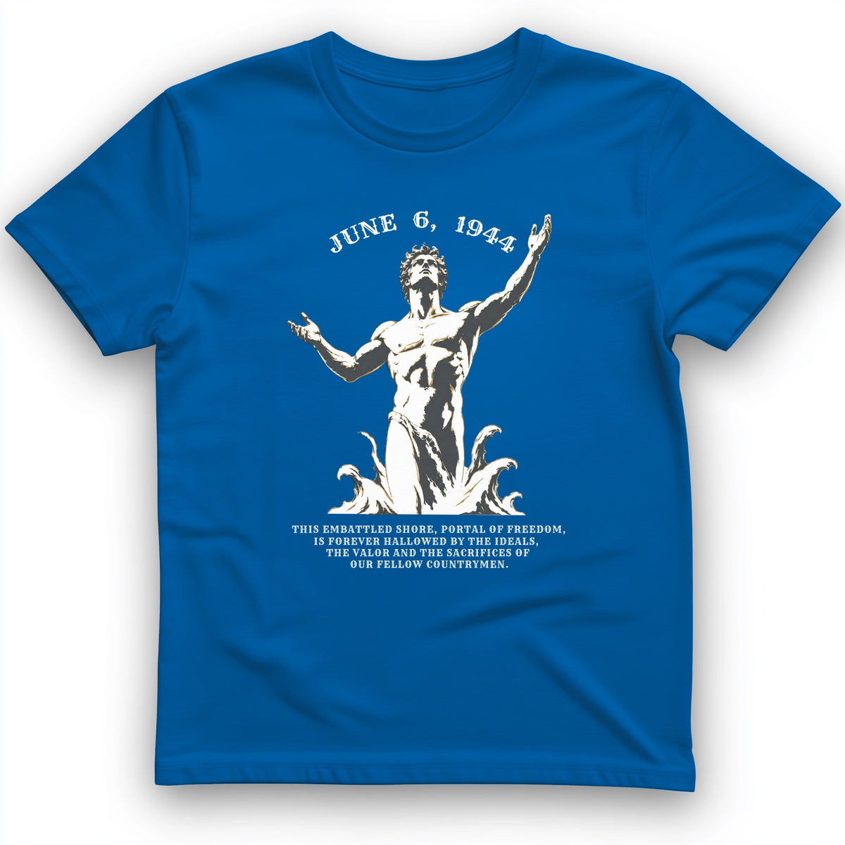 Dday Statue T-Shirt
