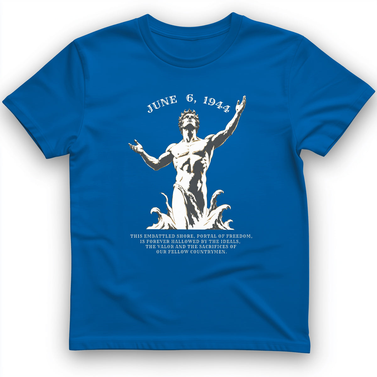 Dday Statue T-Shirt