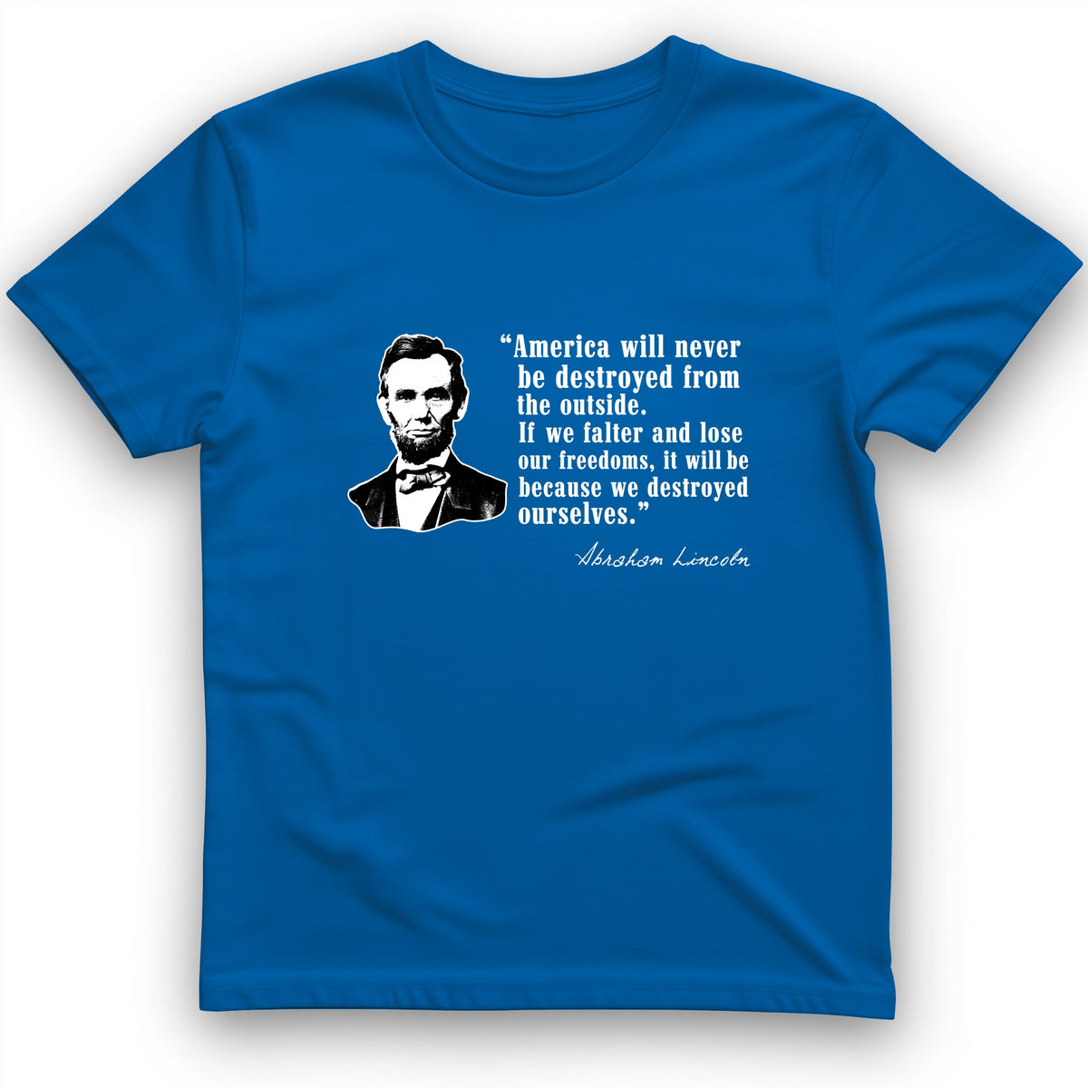 Destroyed Ourselves Lincoln T-Shirt