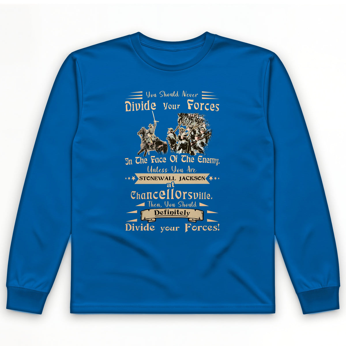 Dividing Forces Long Sleeve T-Shirt