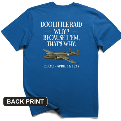 Doolittle Raid Back Print T-Shirt