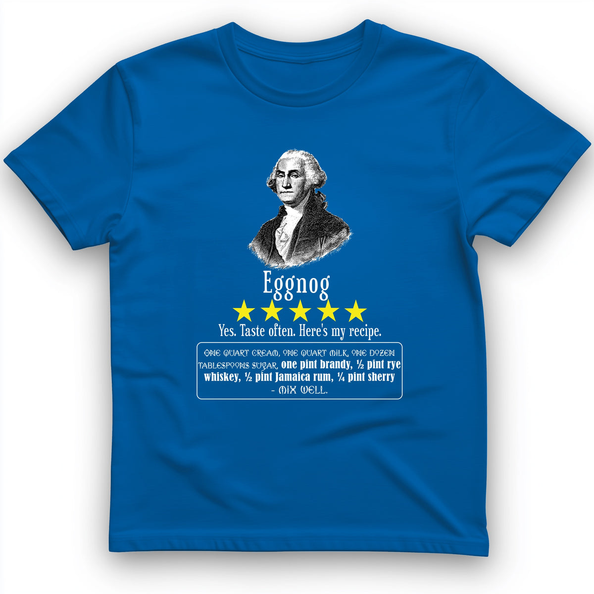 Eggnog George Washington T-Shirt