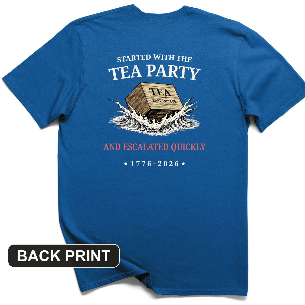 Escalated Quickly Back Print T-Shirt