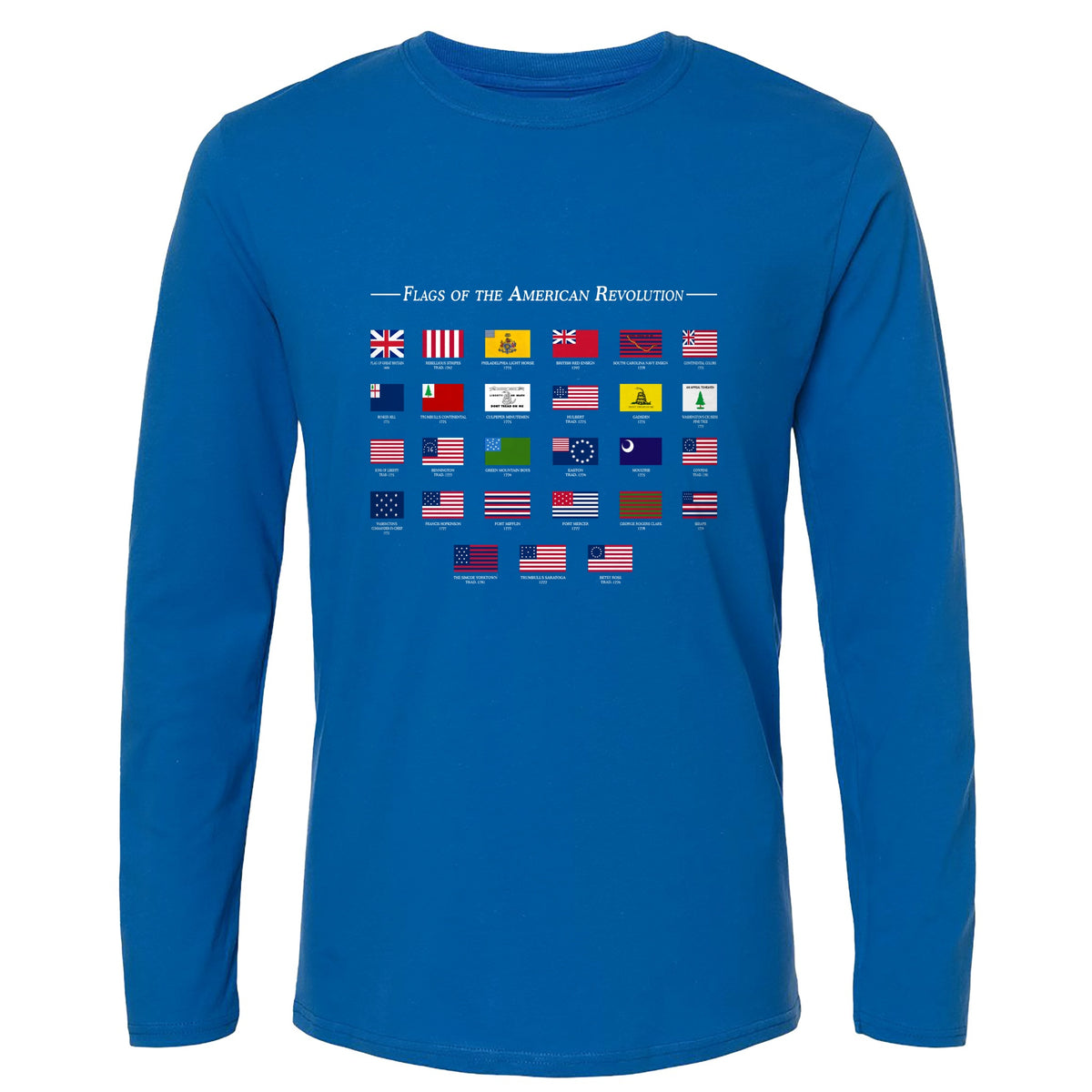 Flags Of The Revolution Long Sleeve T-Shirt