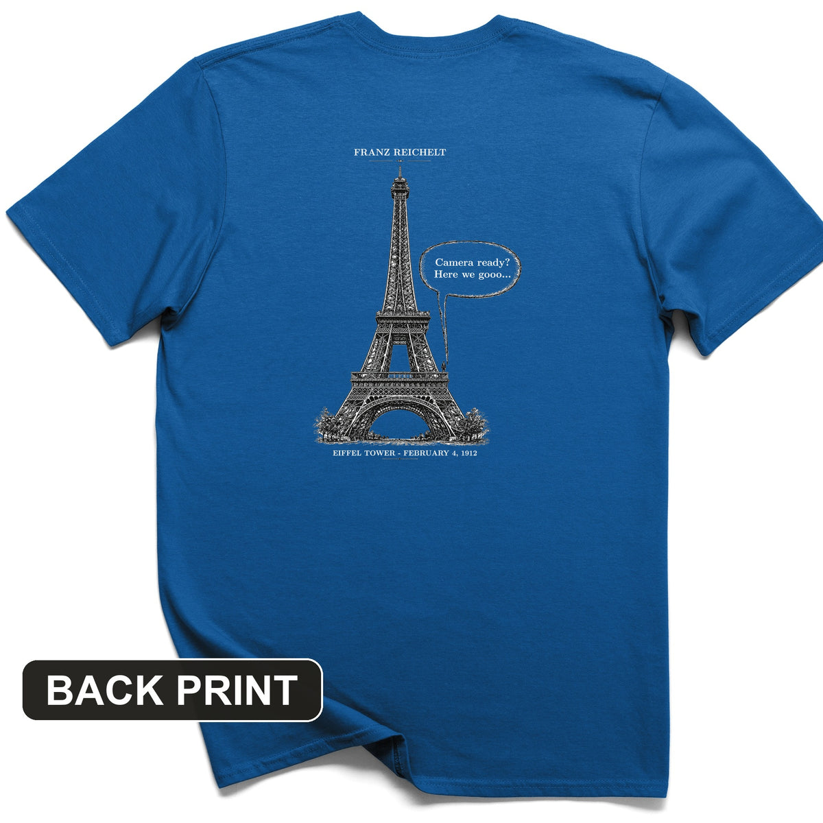 Franz Reichelt Back Print T-Shirt