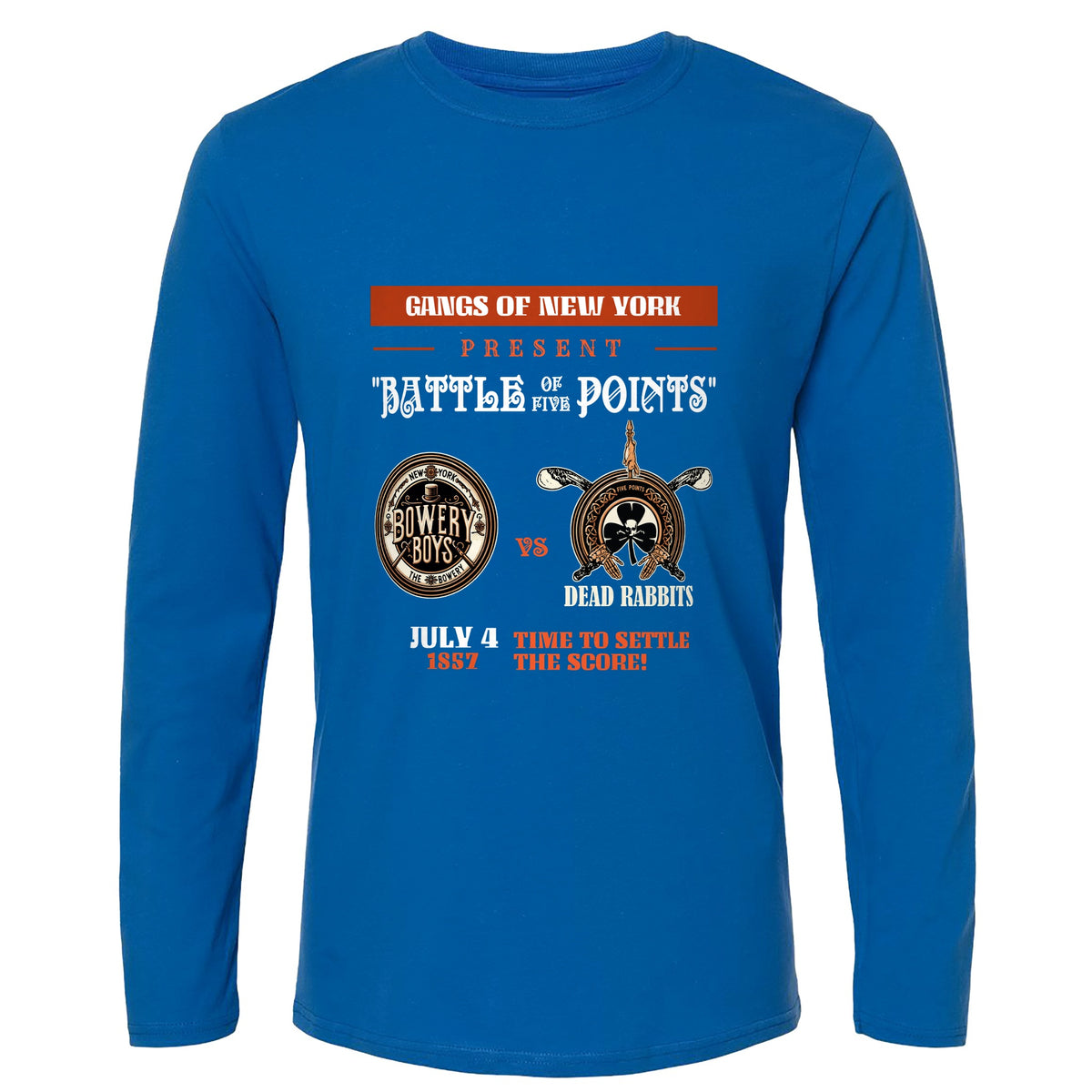 Gangs of New York Long Sleeve T-Shirt