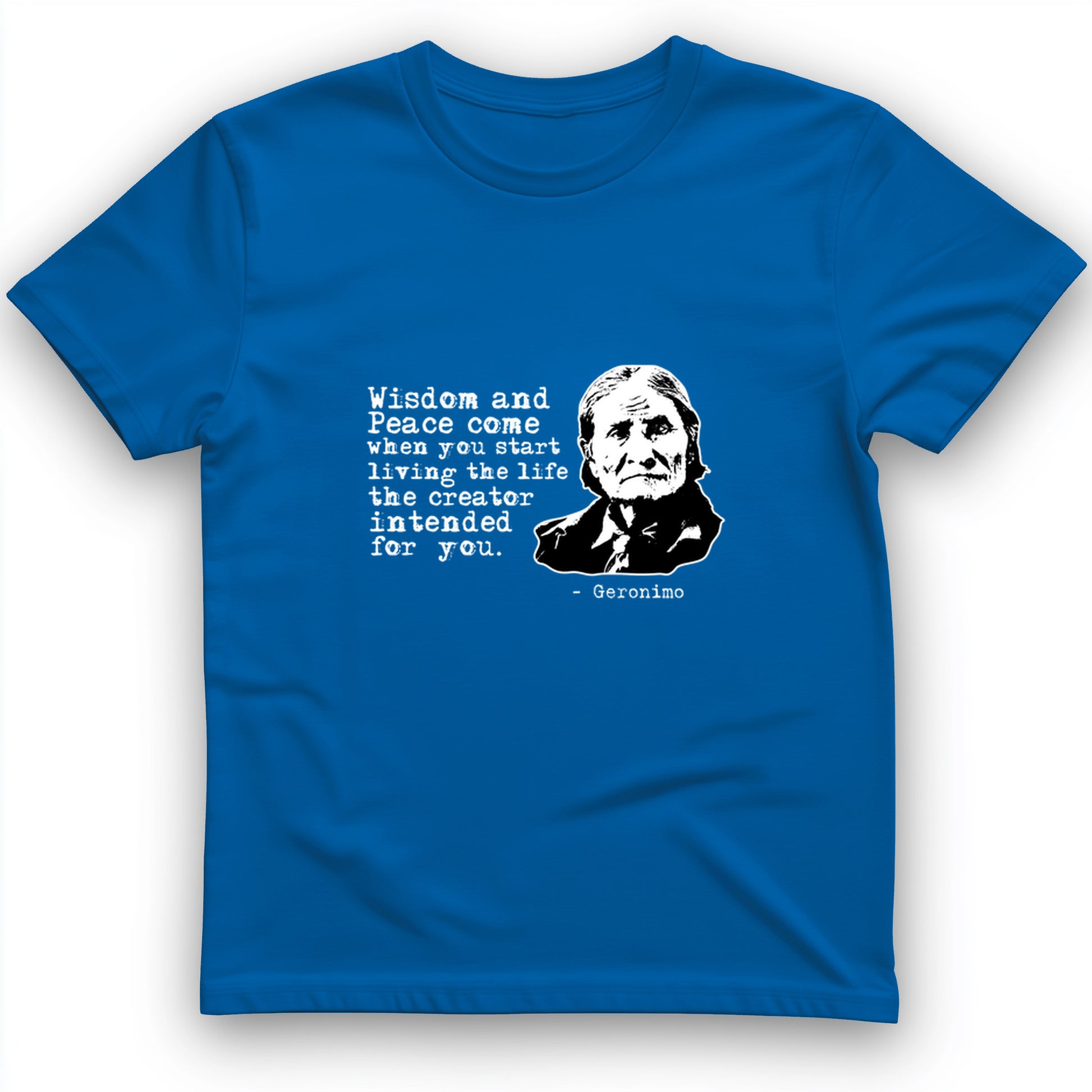 Geronimo Wisdom And Peace T-Shirt