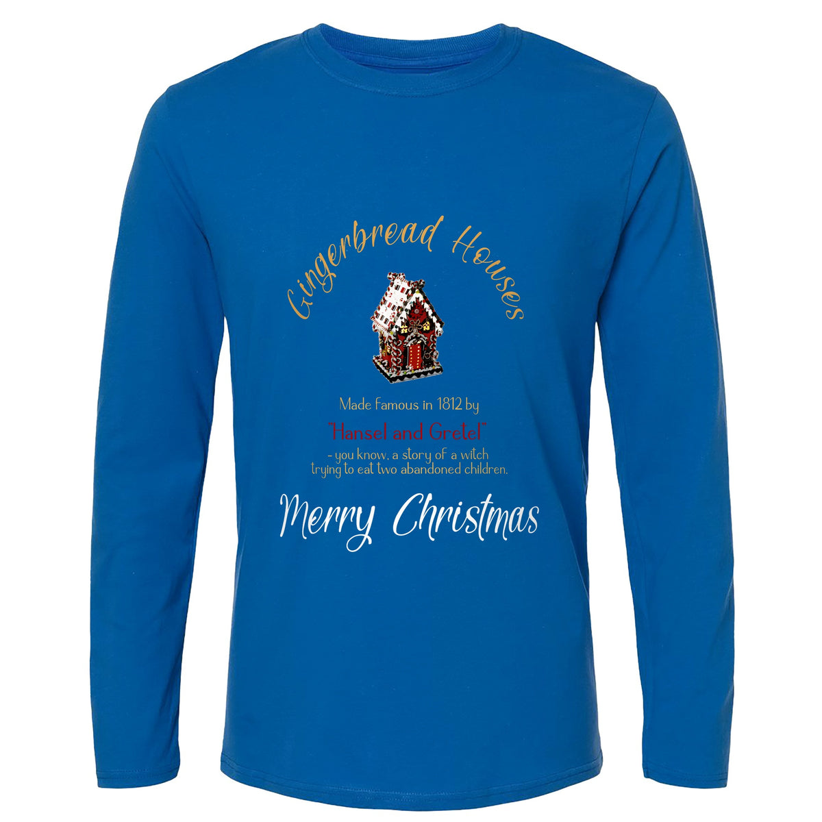 Gingerbread House Long Sleeve T-Shirt