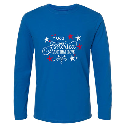 God Bless America Long Sleeve T-Shirt