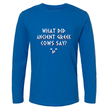 Greek Cows Long Sleeve T-Shirt