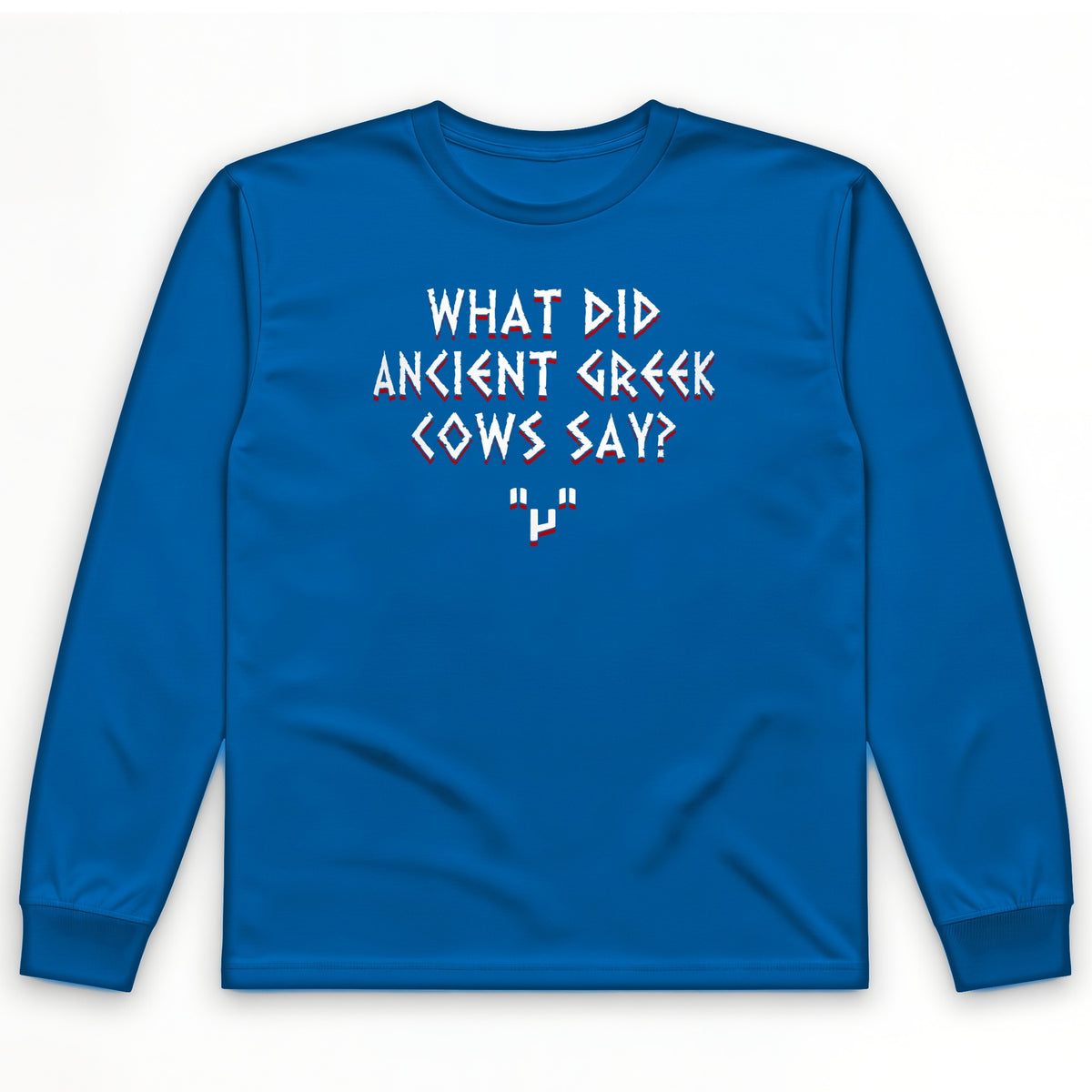 Greek Cows Long Sleeve T-Shirt
