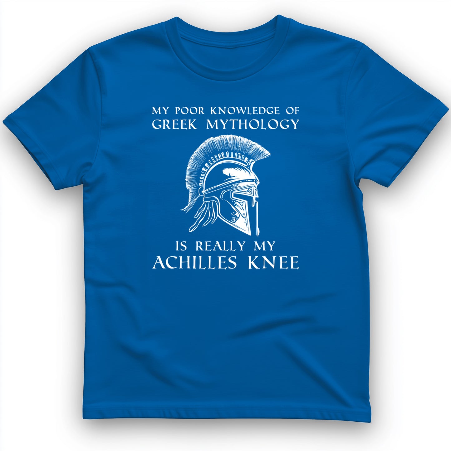 Greek Mythology Achilles Knee T-Shirt