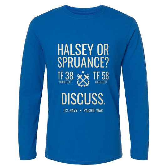 Halsey or Spruance Discuss Long Sleeve T-Shirt