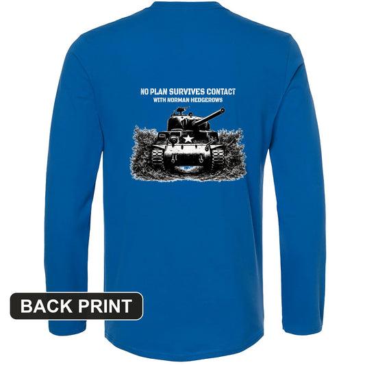 Hedgerows Back Print Long Sleeve T-Shirt
