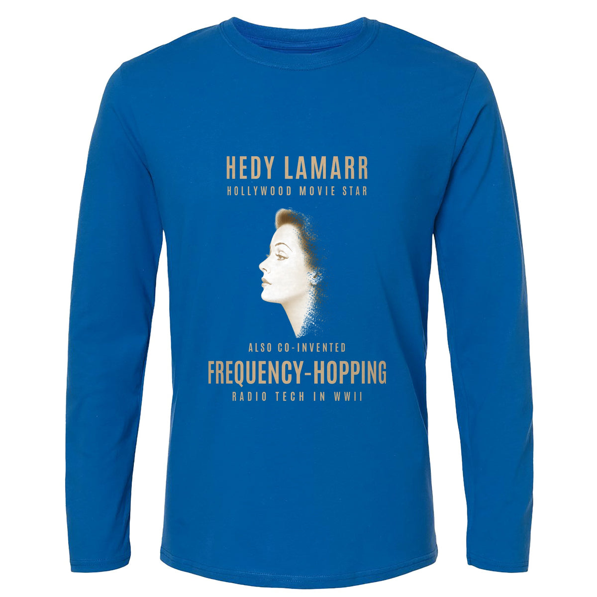 Hedy Lamarr Long Sleeve T-Shirt