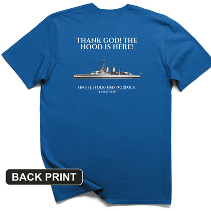 Hood Back Print T-Shirt