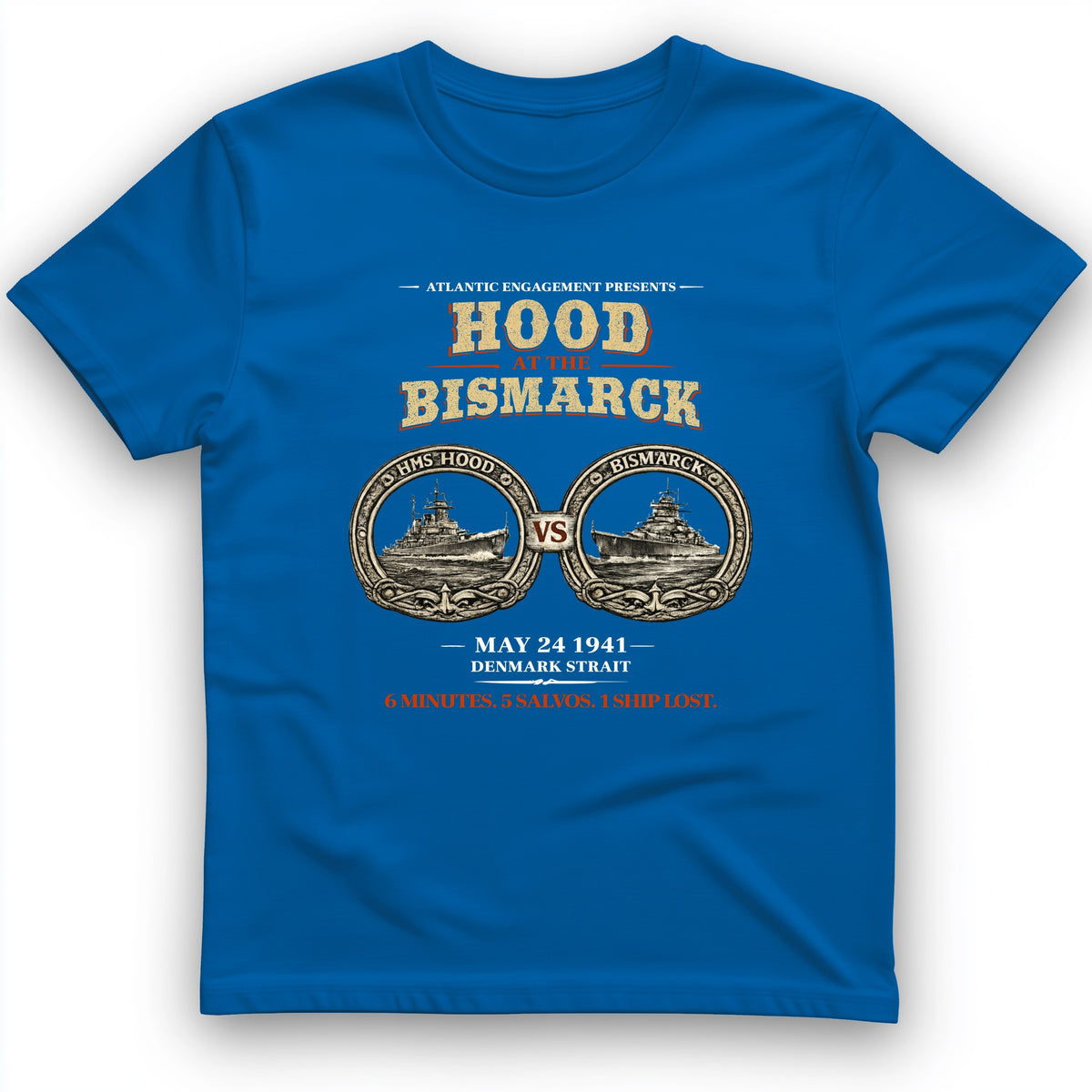 Hood vs Bismark T-Shirt