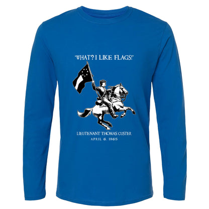 I Like Flags Long Sleeve T-Shirt