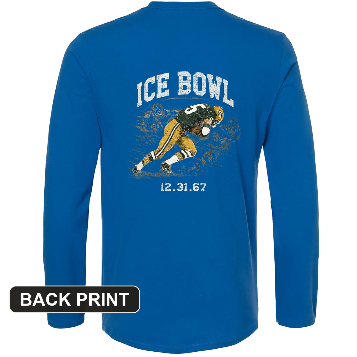 Ice Bowl Back Print Long Sleeve T-Shirt