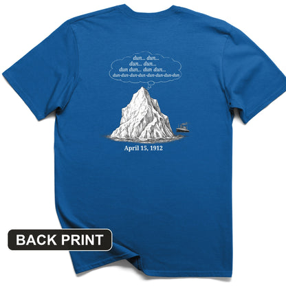 Iceberg Jaws Back Print T-Shirt