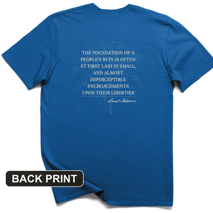 Imperceptible Encroachments Back Print T-Shirt