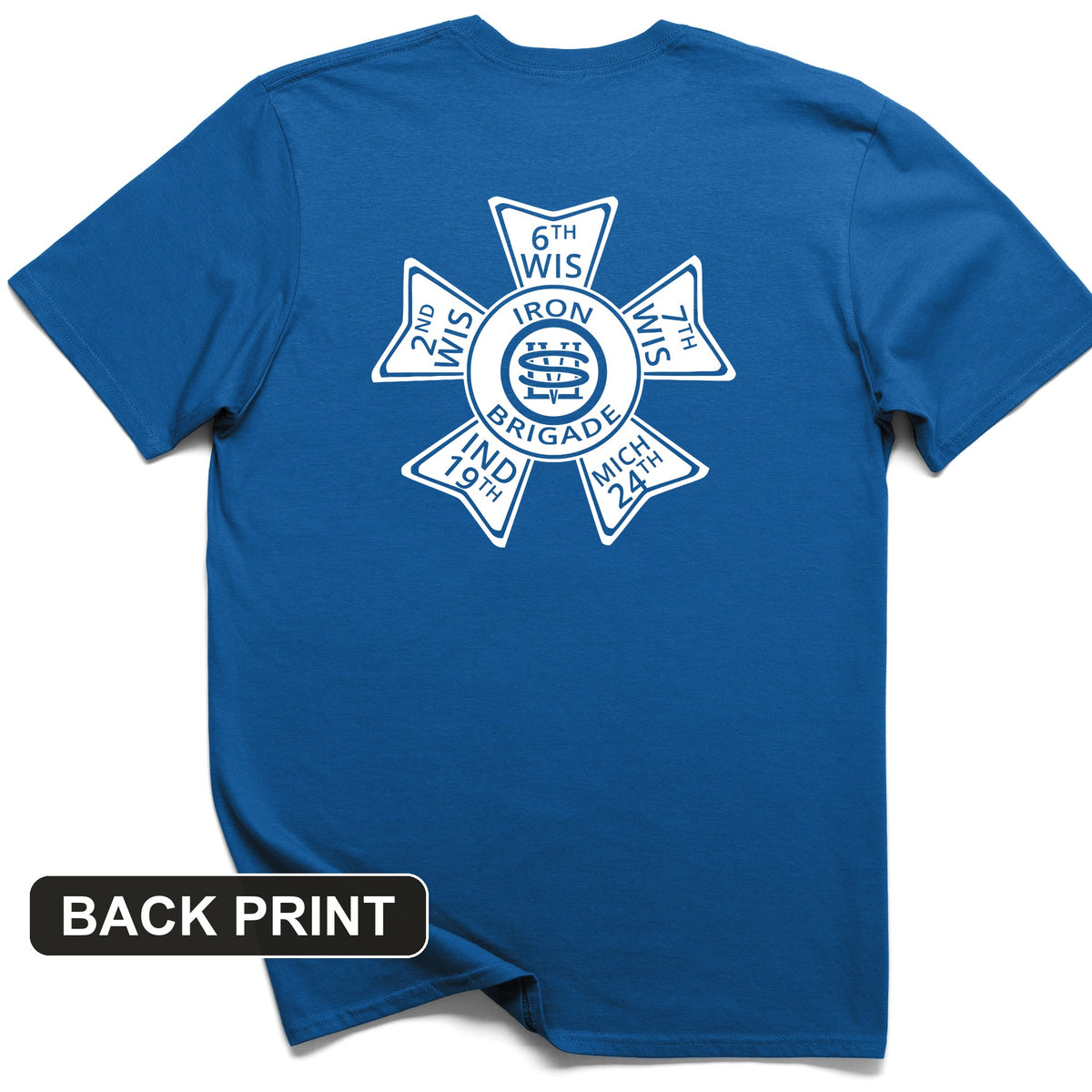 Iron Brigade Back Print T-Shirt