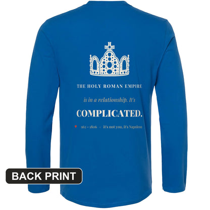 Its Complicated Back Print Long Sleeve T-Shirt