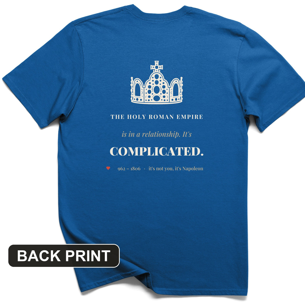 Its Complicated Back Print T-Shirt