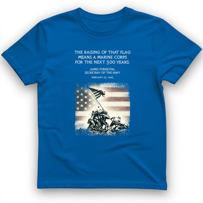 Iwo Jima Flag T-Shirt