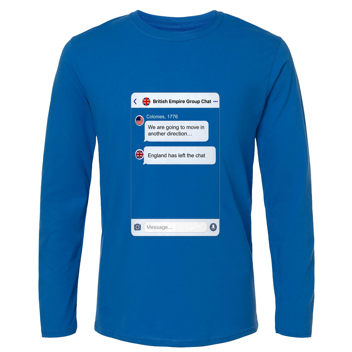 Left the Chat Long Sleeve T-Shirt