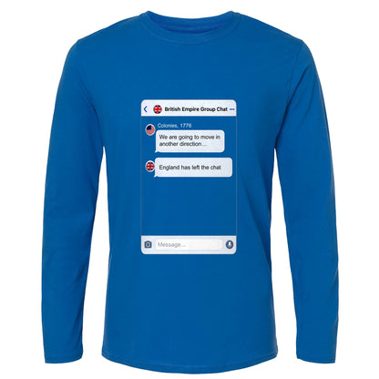 Left the Chat Long Sleeve T-Shirt
