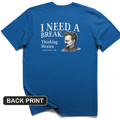 Leon Trotsky Mexico Back Print T-Shirt