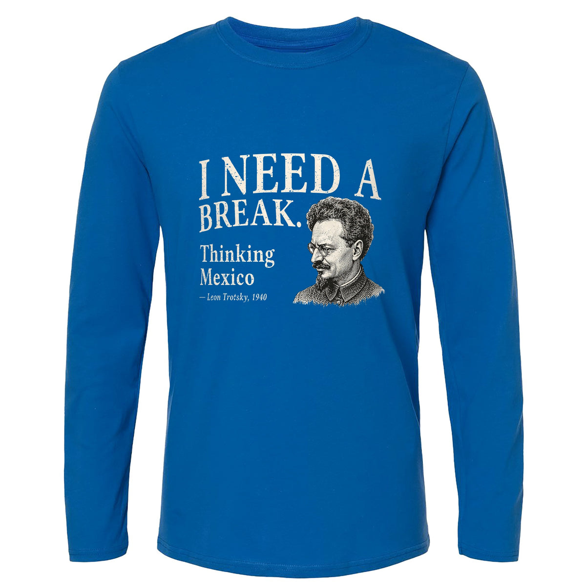 Leon Trotsky Mexico Long Sleeve T-Shirt