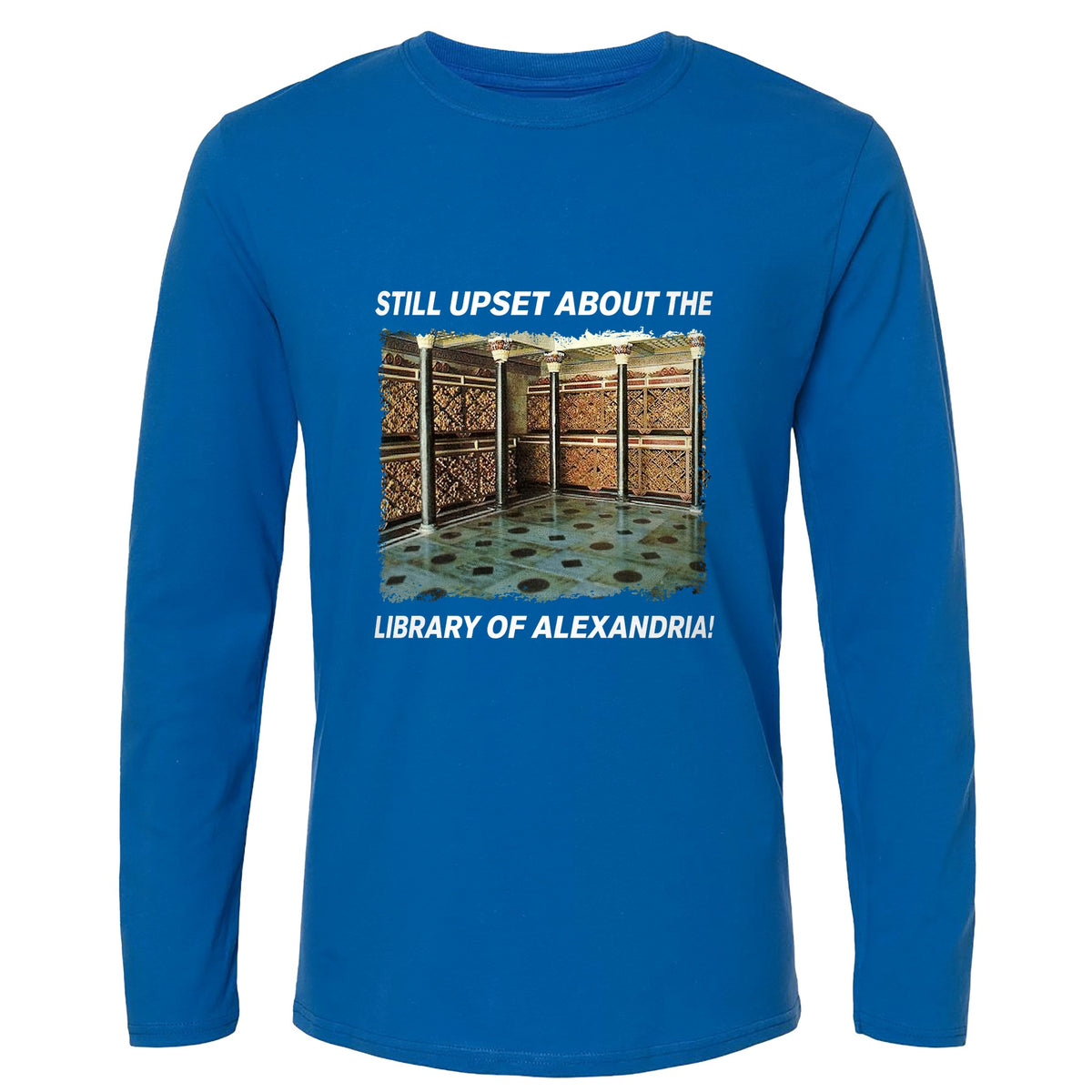Library Of Alexandria Long Sleeve T-Shirt